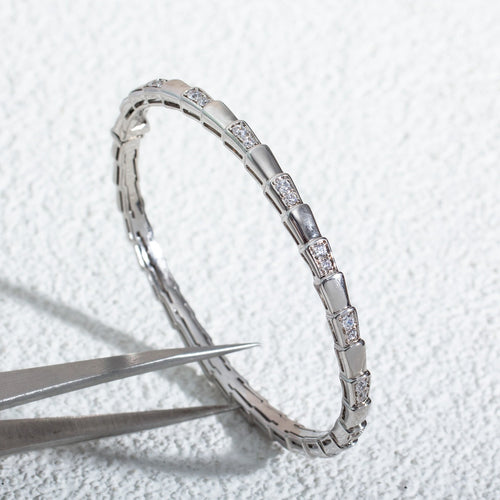 Bvlgari SERPENTI BRACELET SILVER DIAMOND